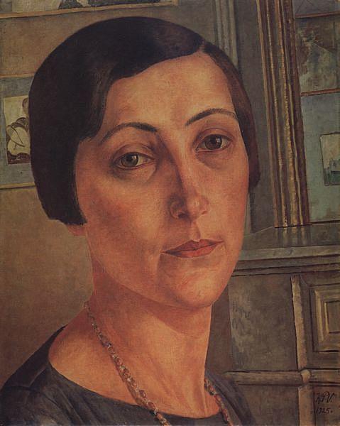 Портрет Андрониковой Гальперн, 1925 - Зинаида Серебрякова