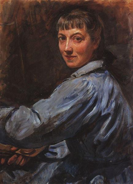 Self-portrait, 1946 - Zinaida Serebriakova