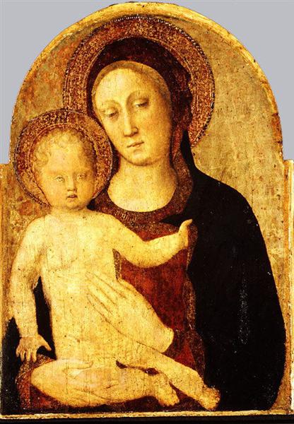 Madonna and Child, c.1441 - c.1450 - Jacopo Bellini
